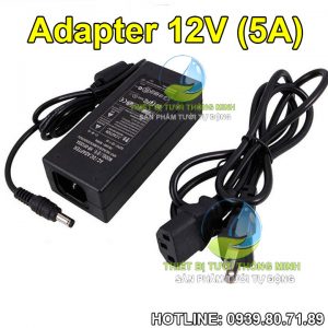 Adapter nguồn 12V 5A loại tốt