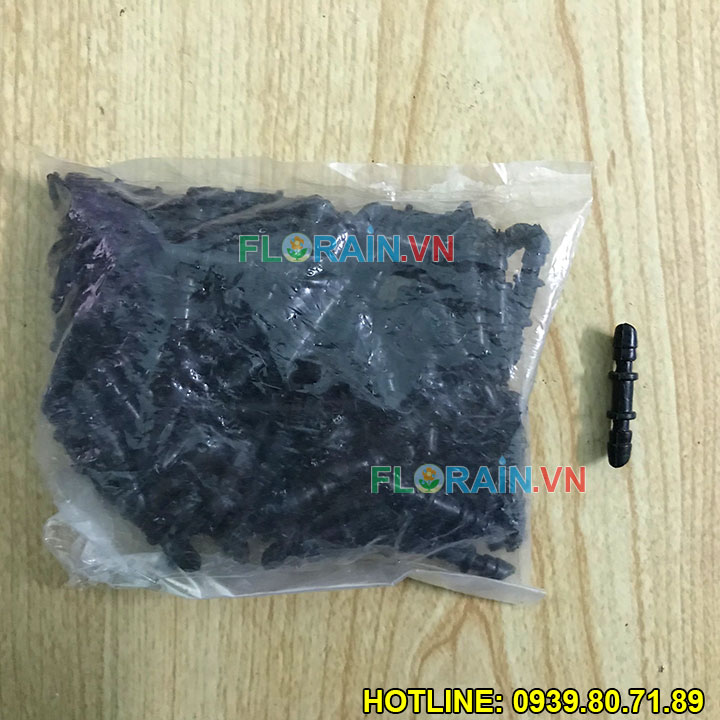 Nối ống 6mm FL-N6T (nhựa thường, việt nam, 300đ/cái)