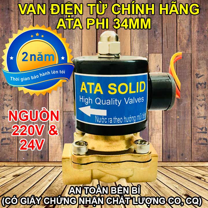 Van điện từ phi 34 ata